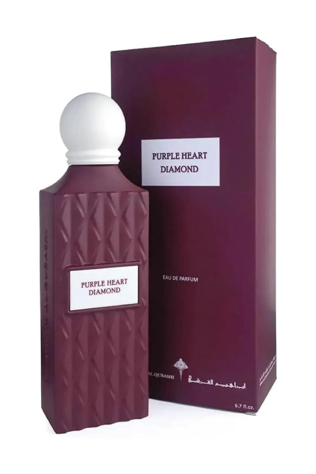 Ibrahim al qurashi perfume Purple Heart Diamond 100ml EDP