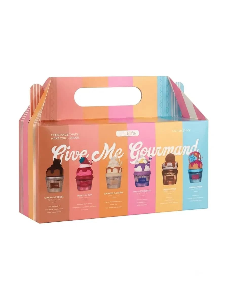 مجموعة عطور "جيف مي جورماند" (Give Me Gourmand) من لطافة،