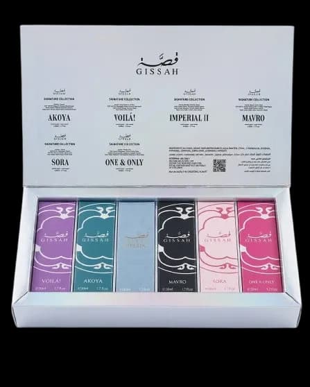 Gissah Legend of Valleys Set – 30ml ×6