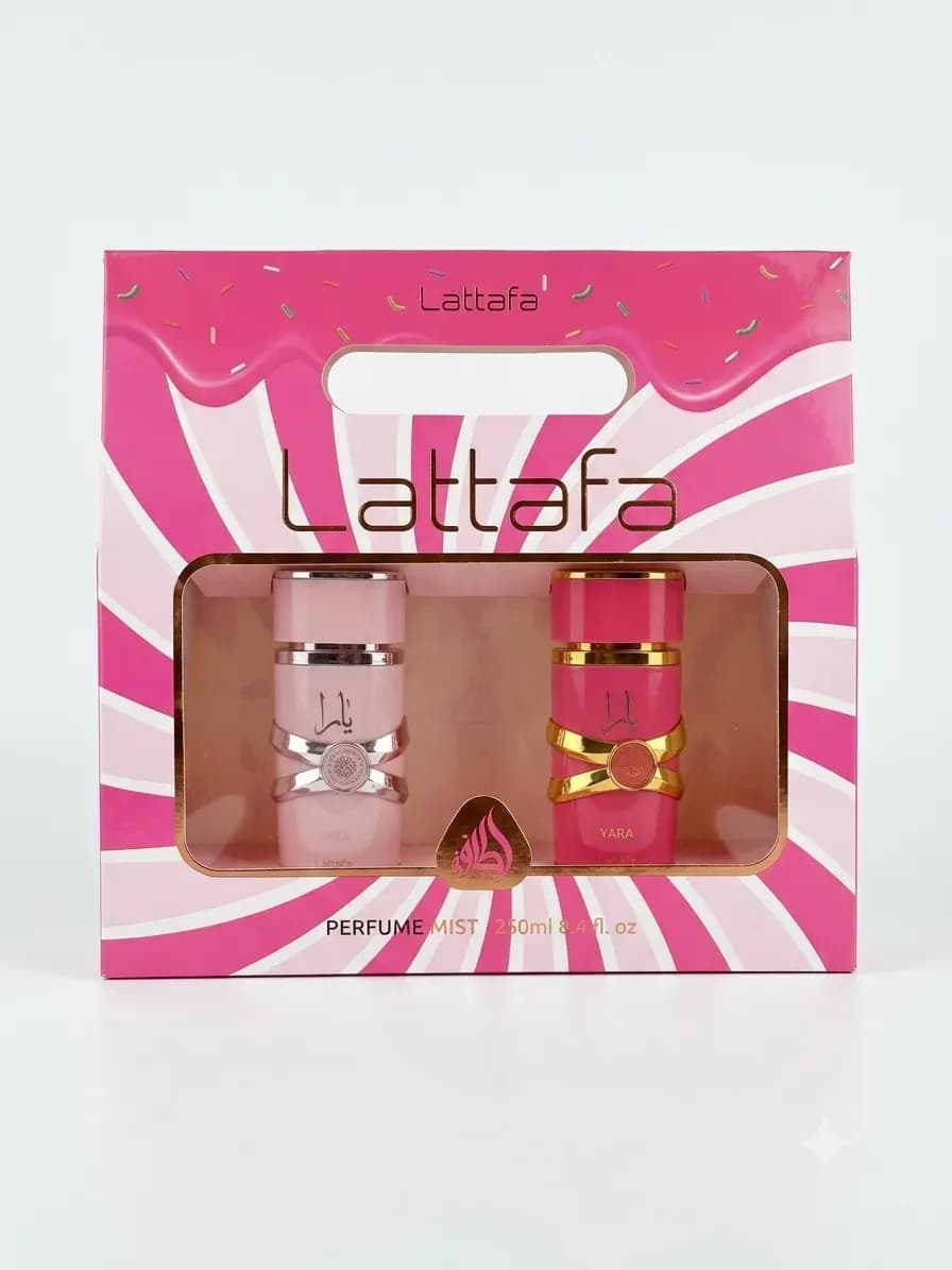 lattafa yara two piece set yara & yara candy edp 3.4fl.oz